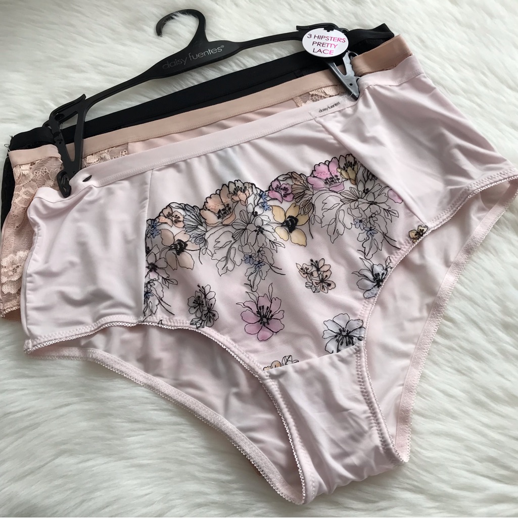 Floral Lace Women's Hipsters Size:3x